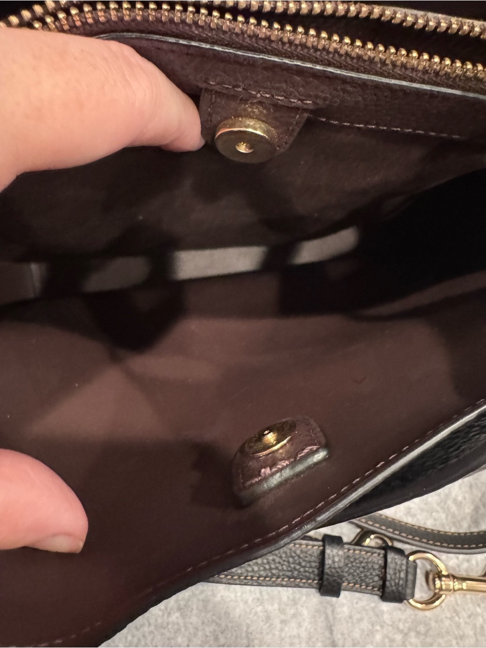 Coach Leather Bucket Bag – Excellent Condition - Picture 5 of 5